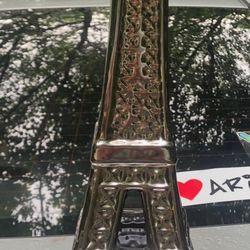 Eiffel Tower Porcelain Statue 