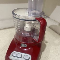 Wolfgang Puck Bistro Collection Food Processor BFPR0015 Tested Red