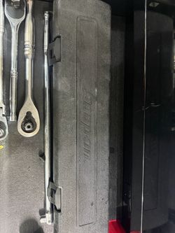 Snap on torque wrench