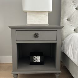 Restoration Hardware Set Of Two Nightstands