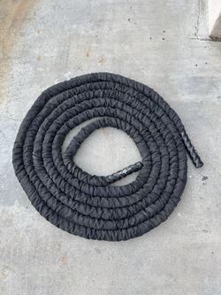 Heavy-Duty 2” Battle Rope (46 ft) – Gym Quality – Pickup Today