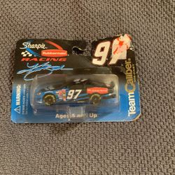 #97 - KURT BUSCH - SHARPIE / RUBBERMAID 1:64 PROMO CAR - TEAM CALIBER -