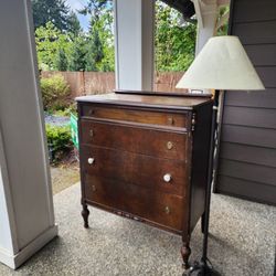 Dresser And Lamp