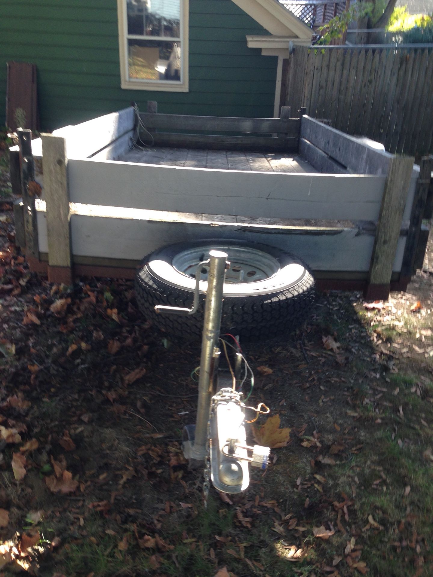 Utility trailer- looking for a good home, ready to be used. See it to appreciate it.
