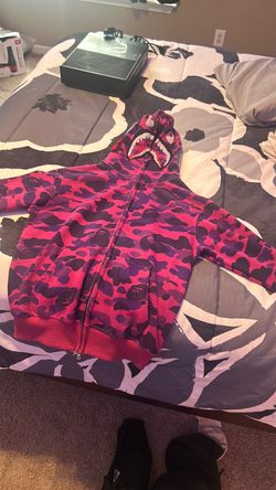 Purple Bape hoodie size small
