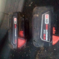 5.0xc An 2.0cp Lithium Milwaukee Batteries 