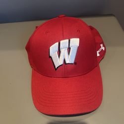 Red Under Armour Cap with W Logo
