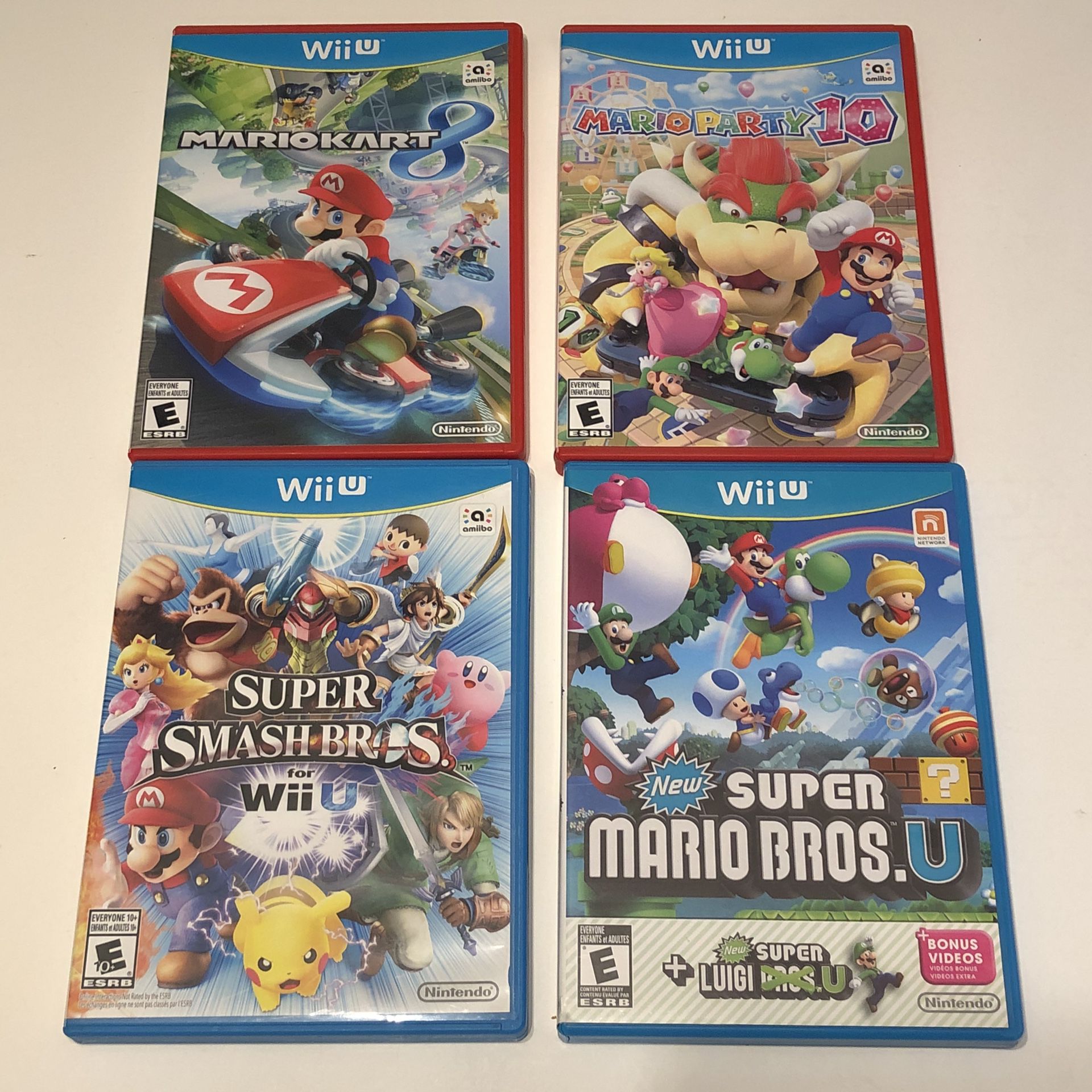 Nintendo Super Mario Wii U Games