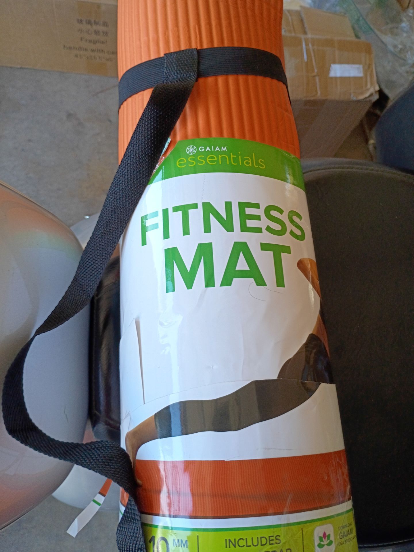 New yoga mat gaiam