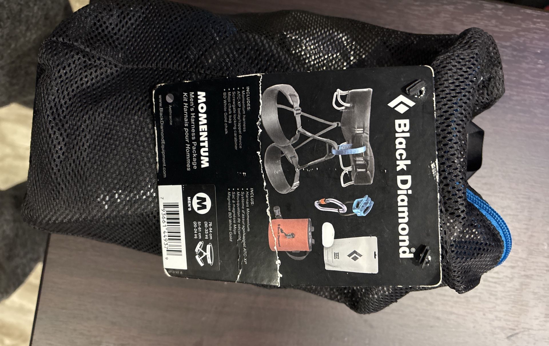 Black diamond harness