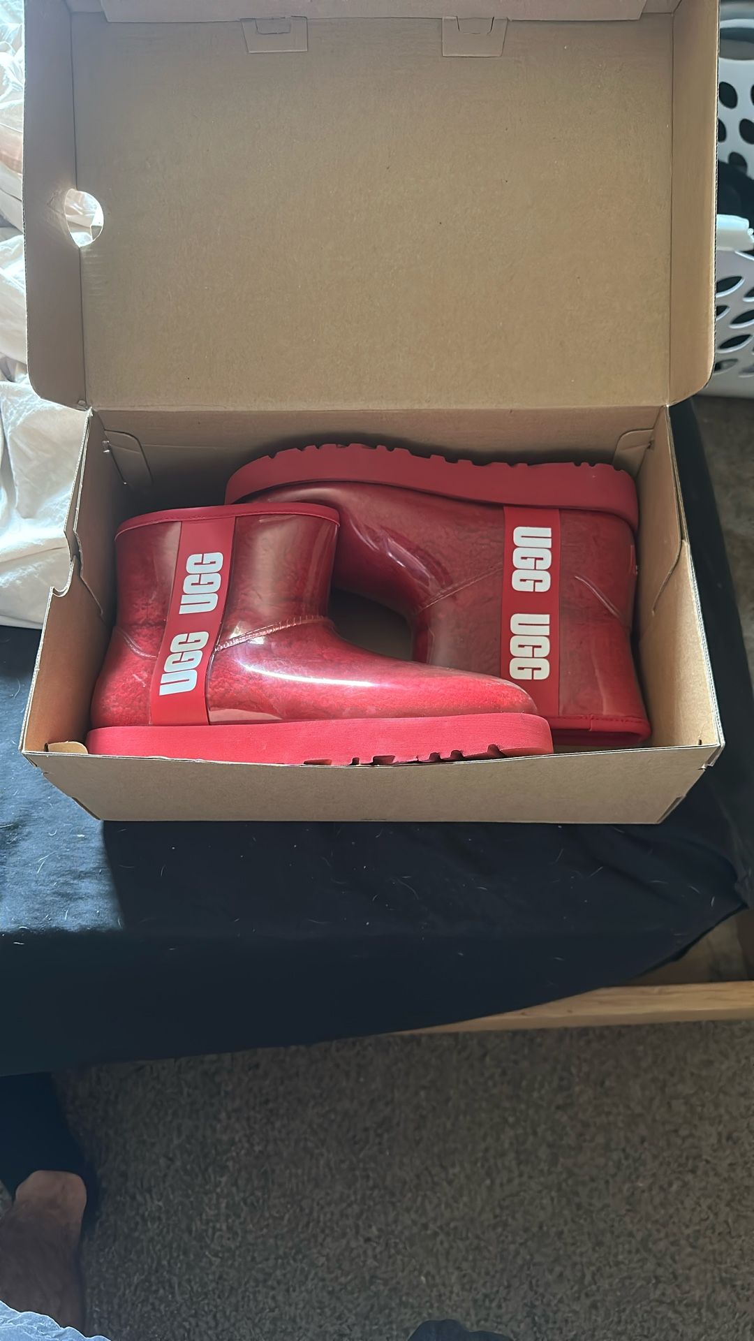Red Uggs Size 7