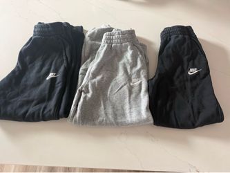 Nike sweat jogger pants youth large