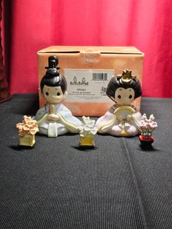 Rare Precious Moments "All Girls Are Beautiful" 5-Pc Set w/ Box