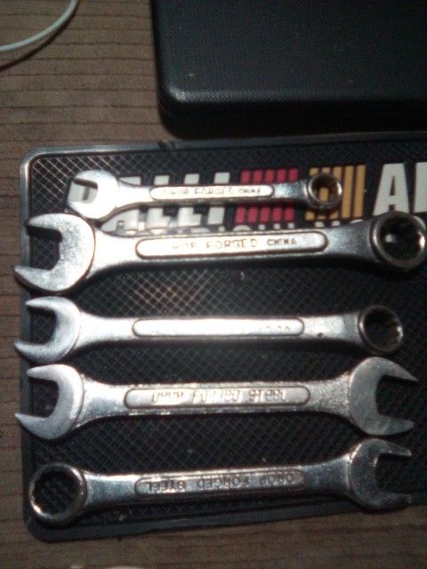 5pcs Combination Wrenchs Used Great Condition L@@k