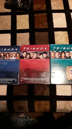 1st, 2nd, & 3rd Seasons of Friends.