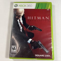 Hitman: Absolution Microsoft Xbox (contact info removed) Complete with Manual Tested
