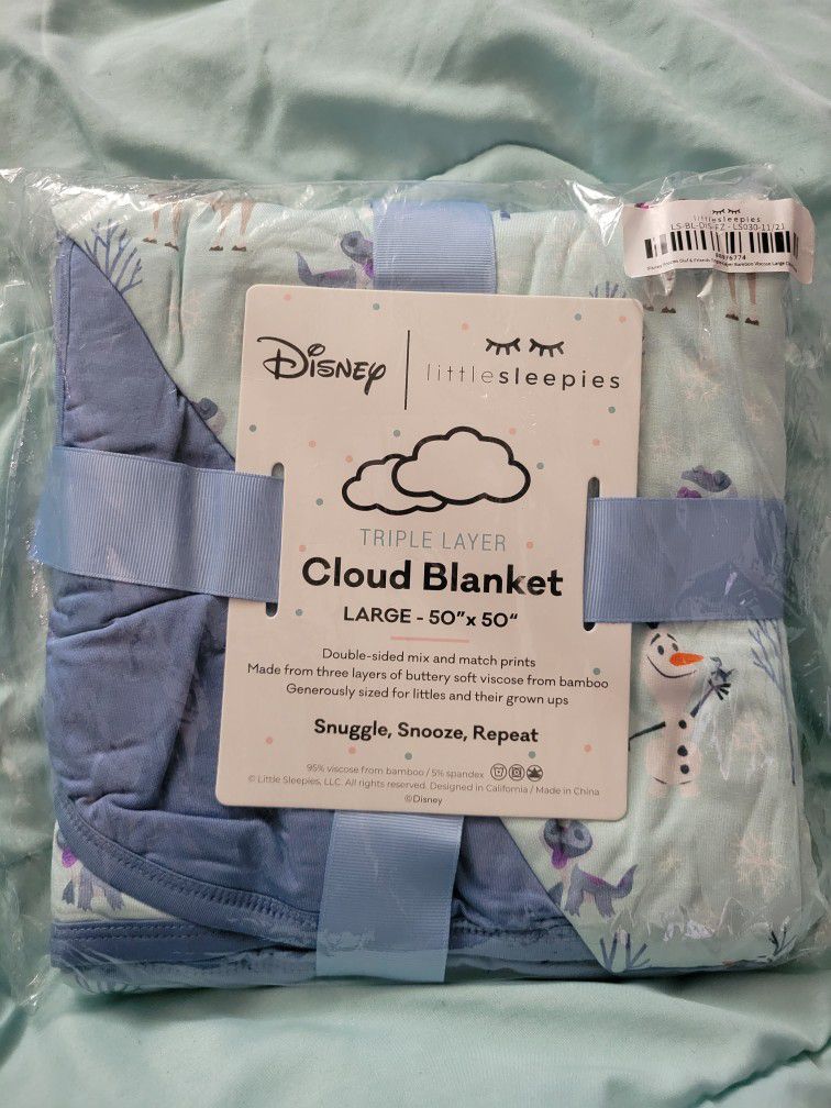 Little Sleepies Olaf & Friends Cloud Blanket 