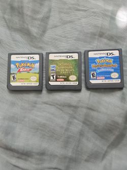 Pokemon dash, Pirates of the Caribbean, pokemon mystery dungeon blue team rescue Nintendo DS  Game