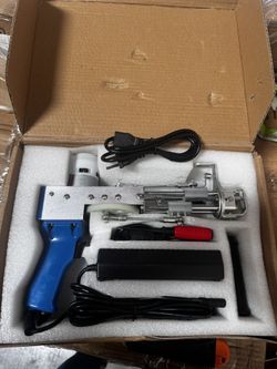 Tufting Gun, Cut Pile Loop Pile 2 in 1 Dual-use Tufting Gun, Electric Carpet Weaving Flocking Machine, Rug Gun Machine, Handheld Carpet Tufting Gun, E
