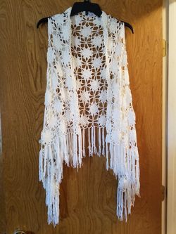 Crochet vest for Coachella