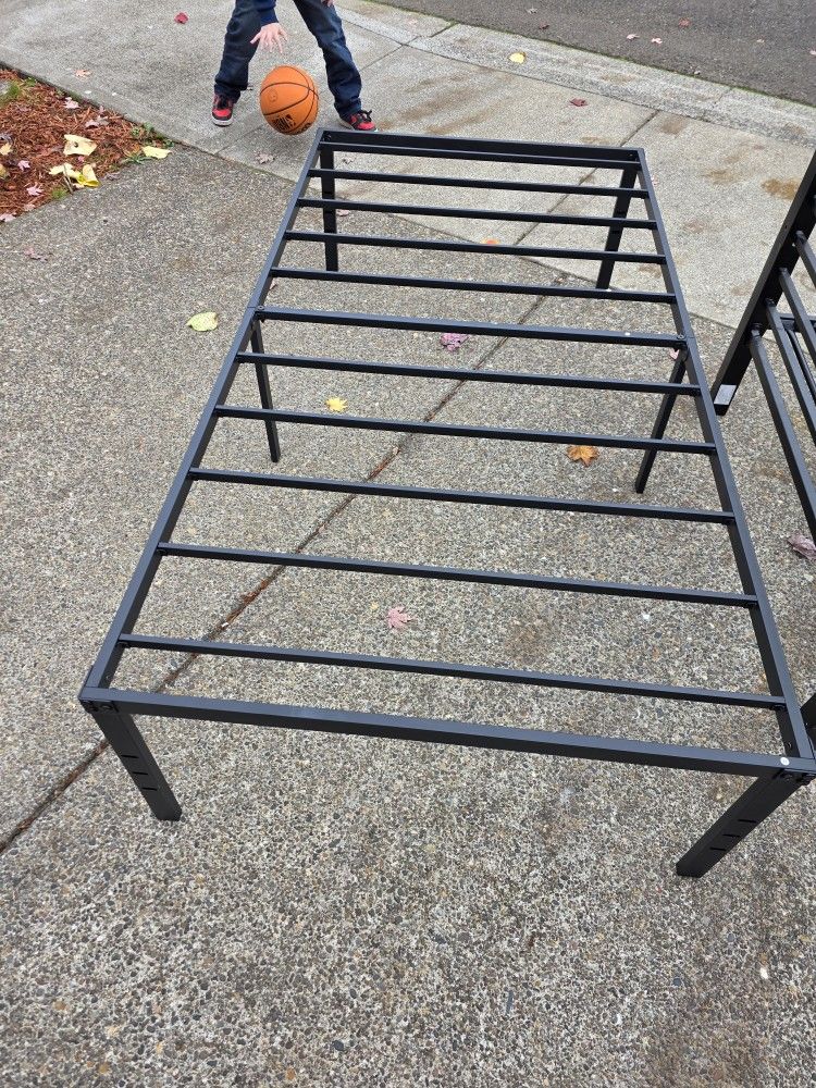 Metal Bed Frame For A Twin