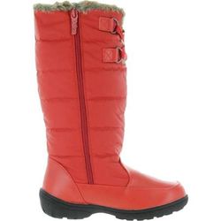NEW SZ 6 or 10 Wide Blizzard Cold Weather Waterproof Winter Snow Boots Insulated RED