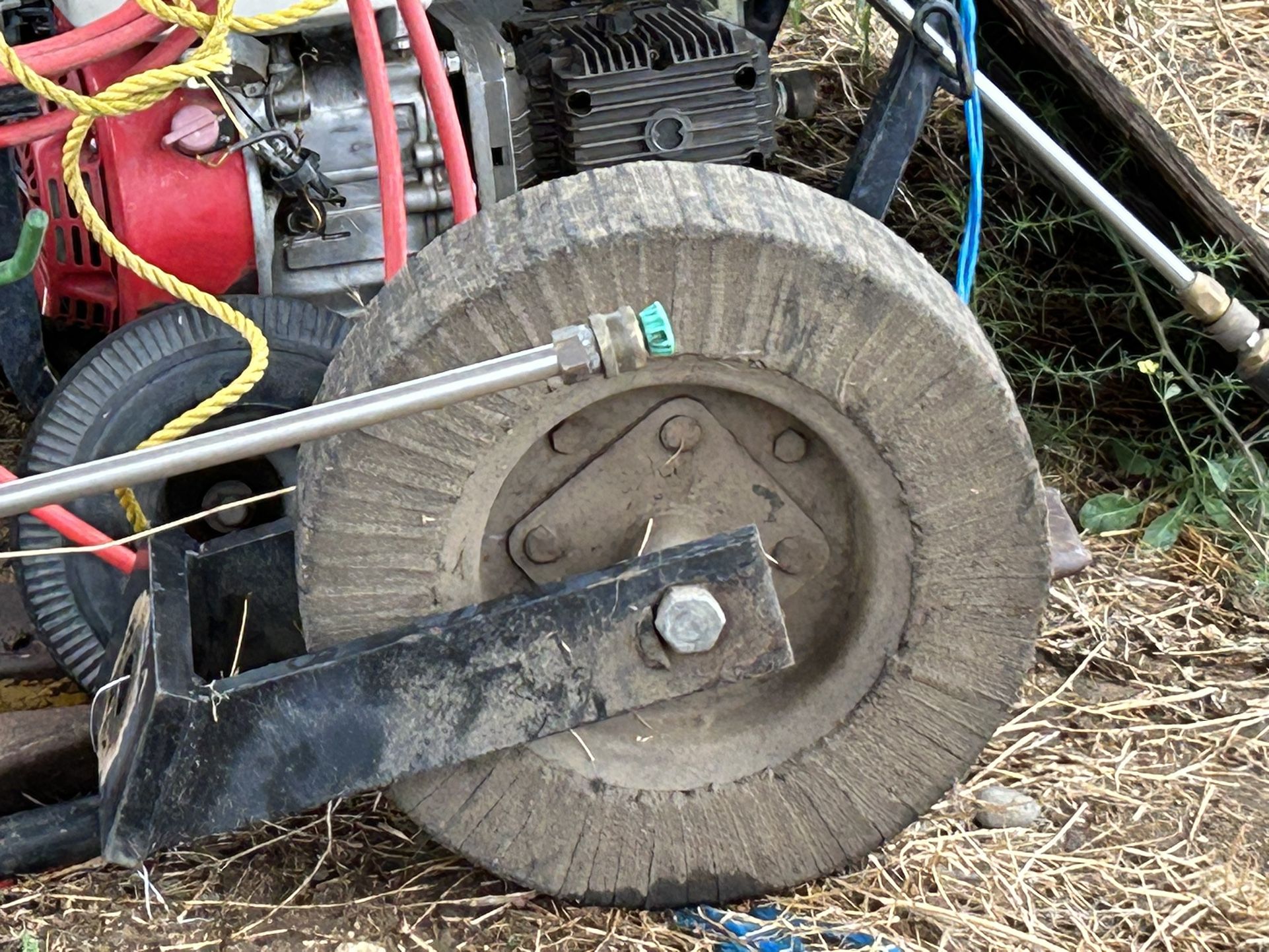 Brush Hog Tail wheel And More