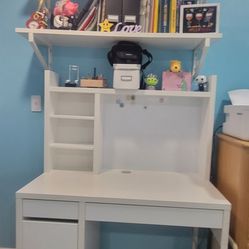 Desk  And Shelfs