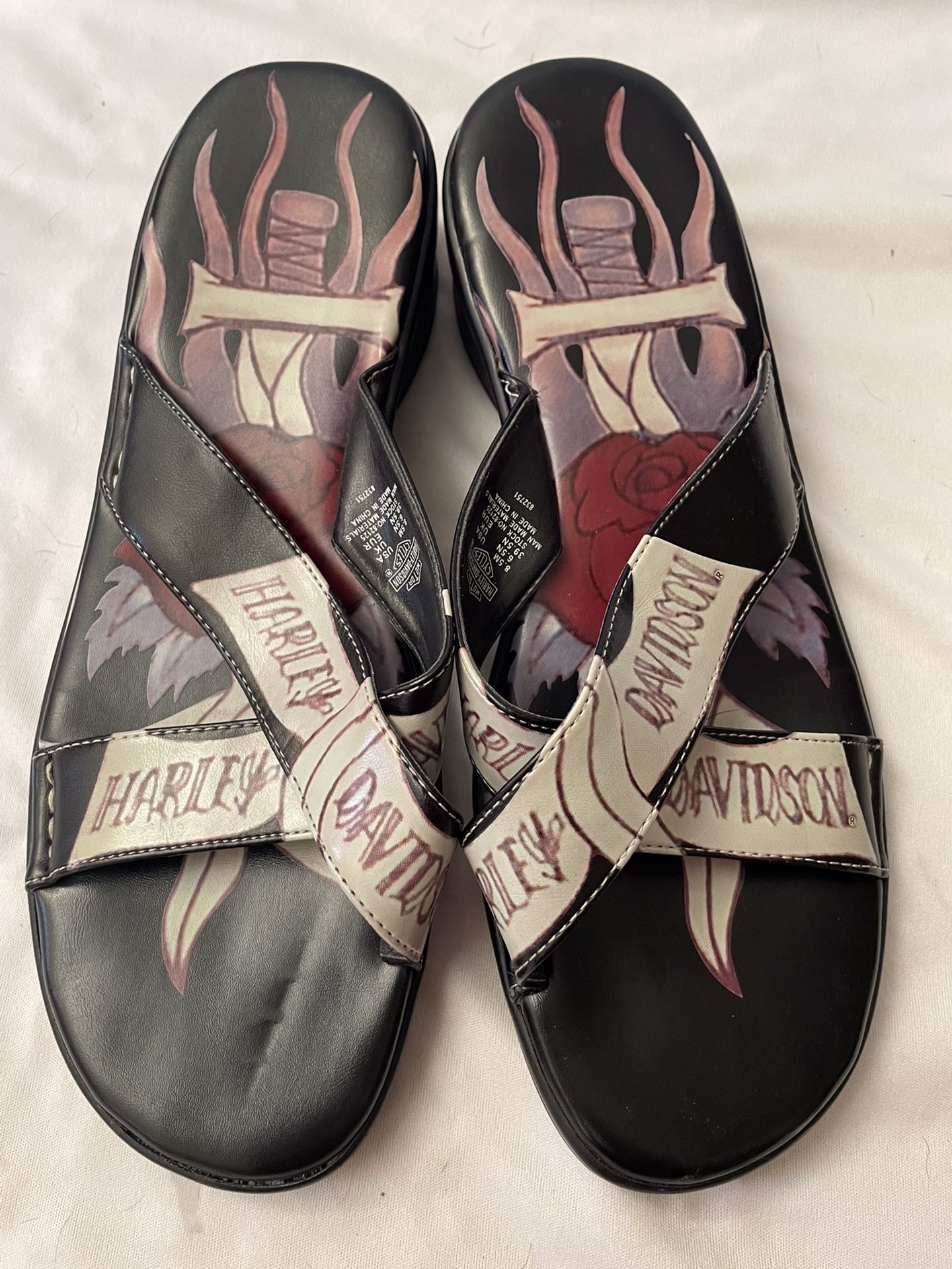 Harley Davidson Flip Flops