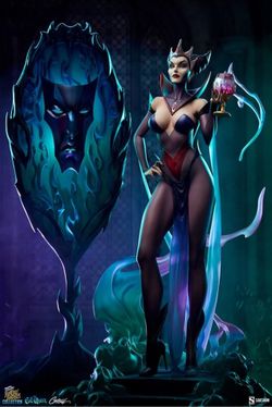SIDESHOW EVIL QUEEN DELUXE STATUE J.Scott Campbell Fairytale Fantasies