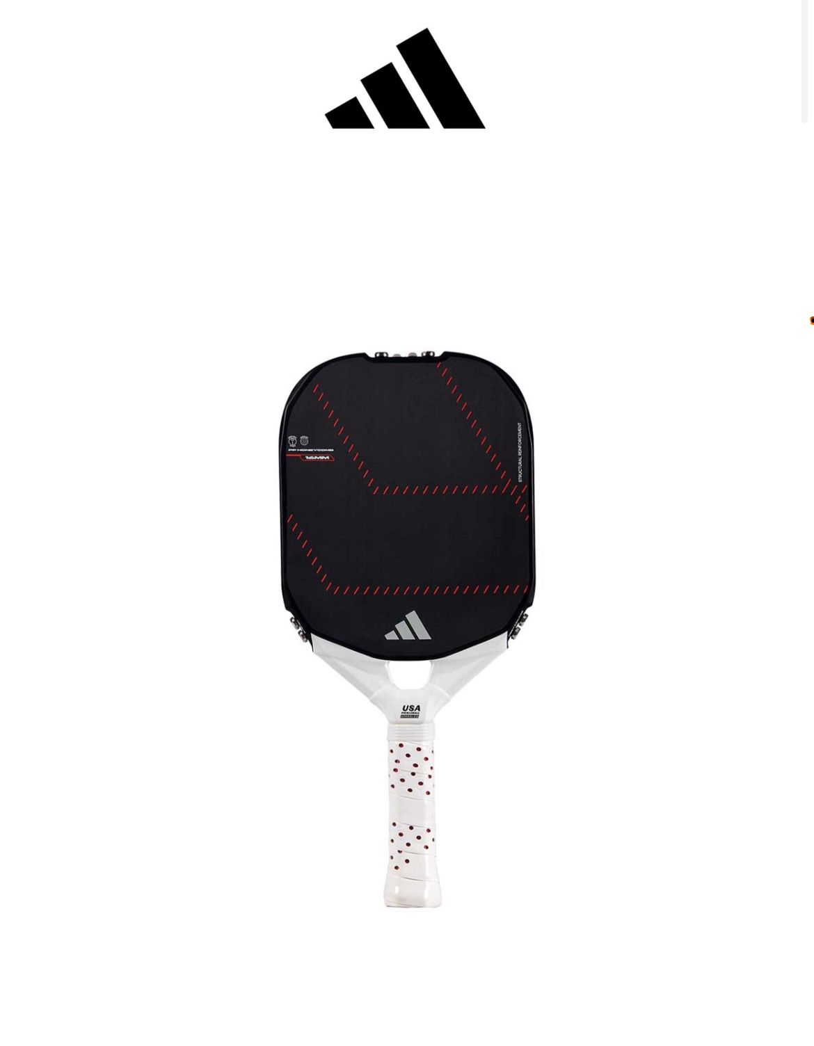 New Adidas Metalbone LP Carbon Fiber Pickleball Paddle