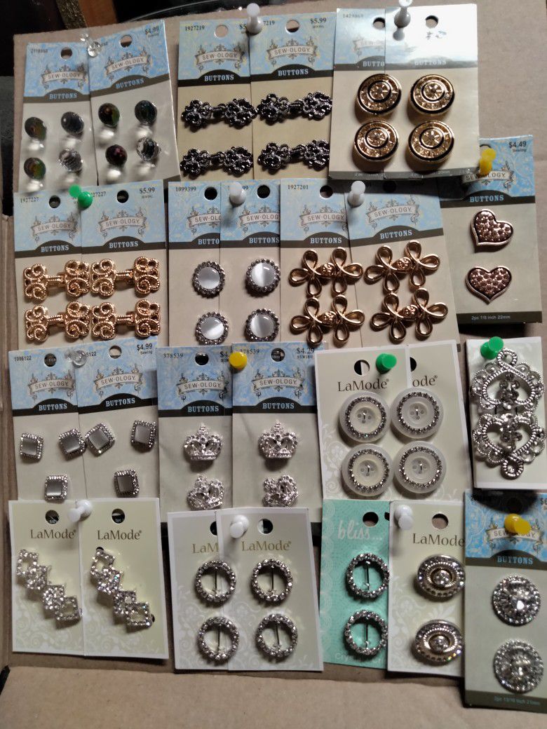 Sew On Button Lot