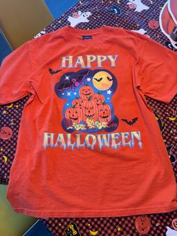 Vintage Orange Halloween shirt