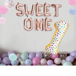 Sweet One Birthday Balloon