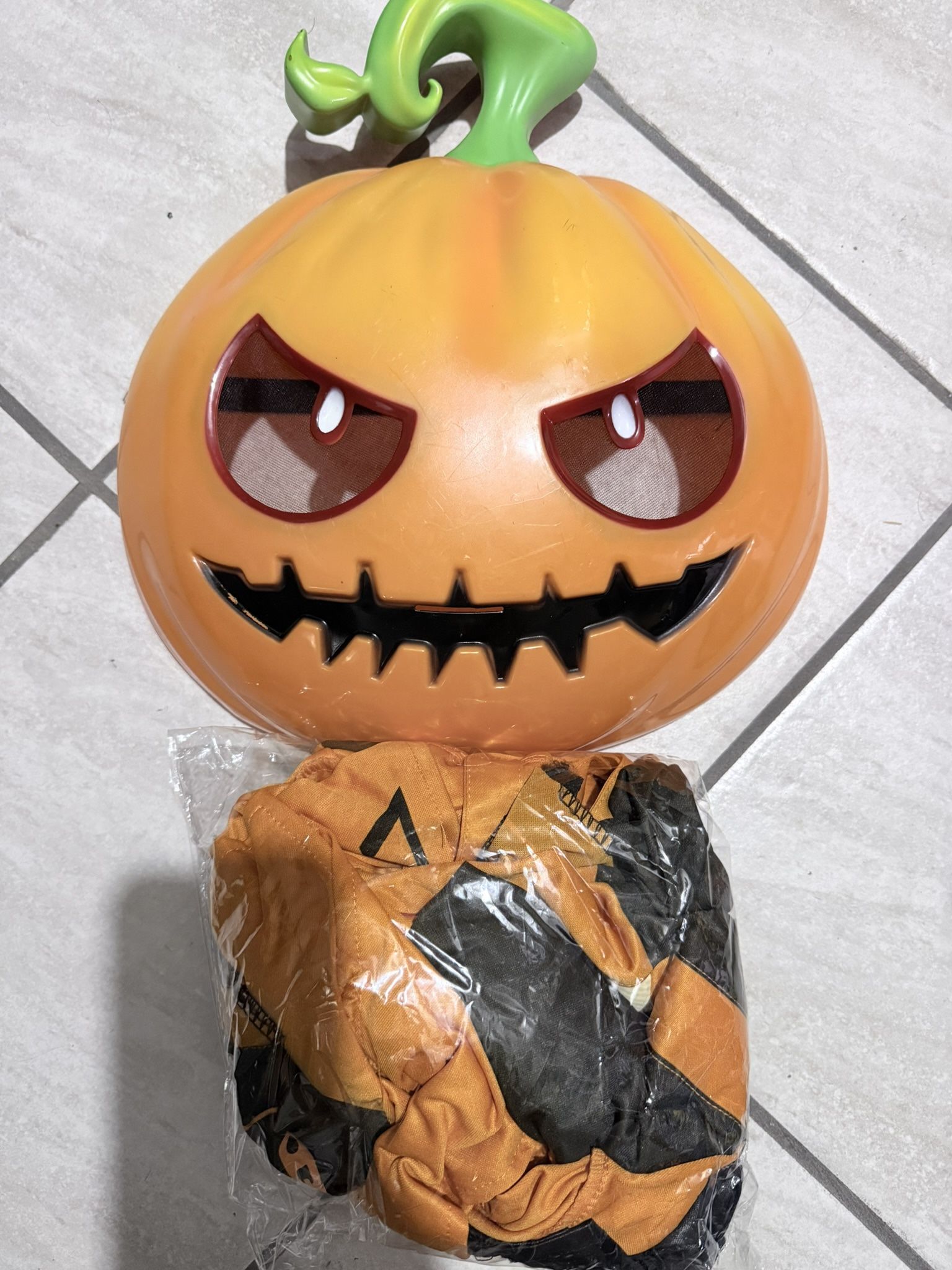 Pumpkin Head Costume