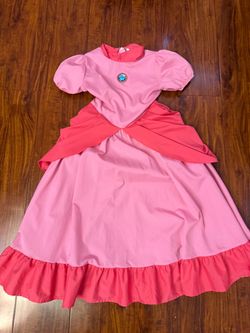 Princess Peach Costume Dress size large kids