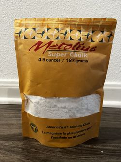 NEW 4.5oz Bag Of Rock Climbing & Gym Chalk