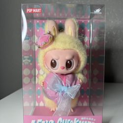 Authentic THE MONSTERS Let’s Checkmate Yellow Labubu