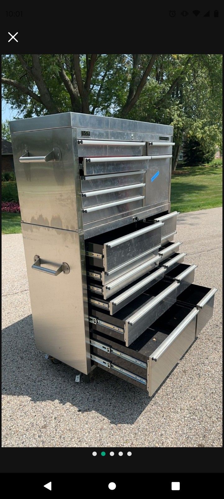 41"CSPS/HAMMERHEAD STAINLESS STEEL TOOLS BOX