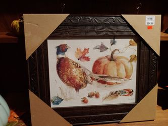 Brand new Thanksgiving picture framed