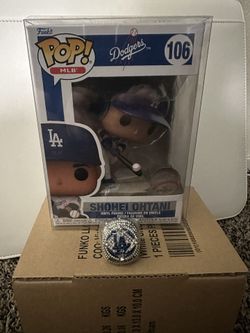 Ohatani Pop And Kershaw Replica WS Ring 2020