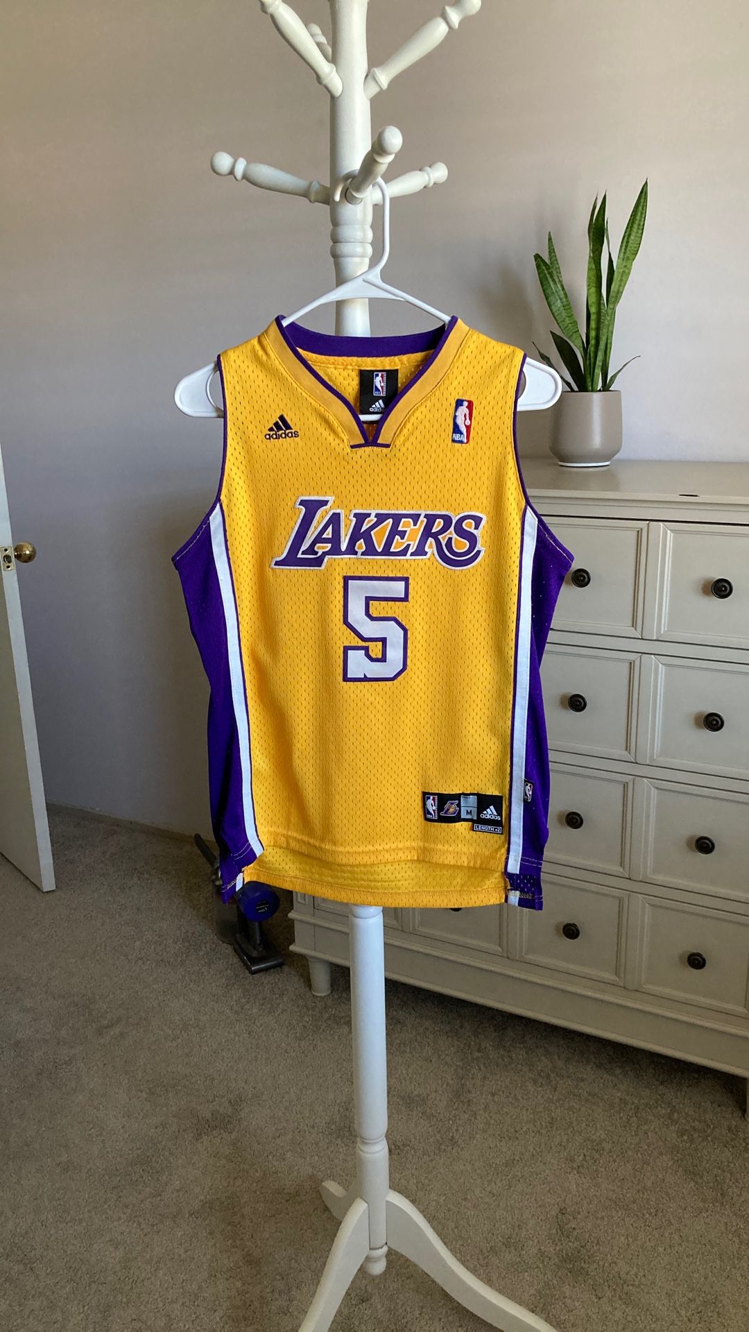 Jordan Farmar Los Angeles Lakers Adidas Medium Jersey ⭐️⭐️⭐️⭐️⭐️