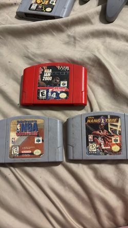 Nintendo 64 NBA Basketball Games Lot of 3