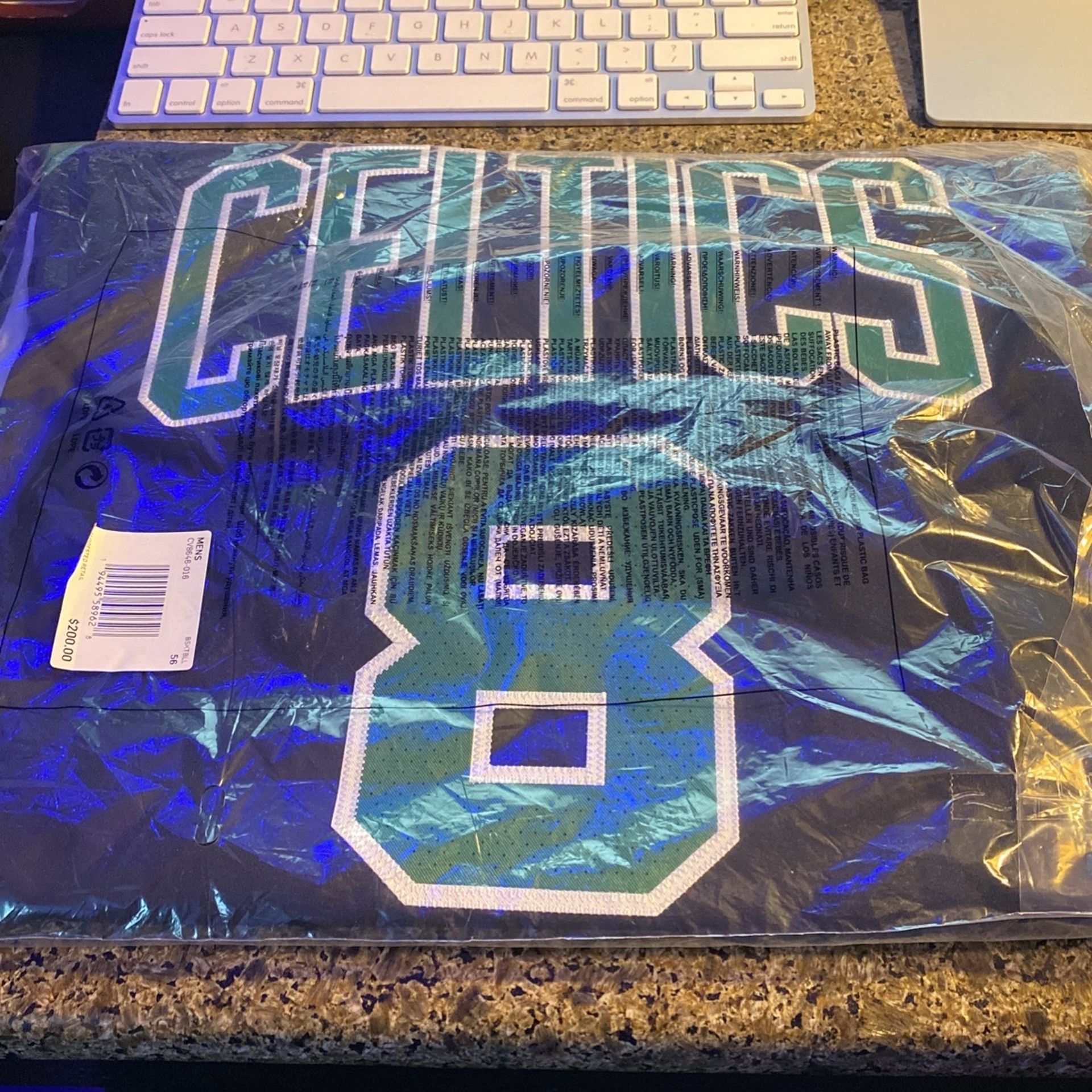 Boston Celtic Kemba Walker jersey authentic