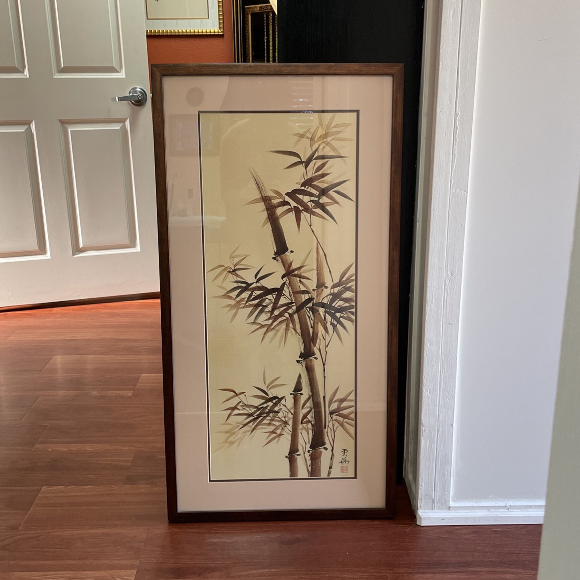 Chinese Style Bamboo Picture Frame
