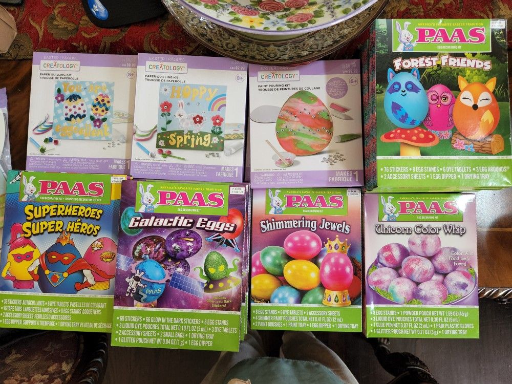 Easter Craft & Egg Decorating Kits (Multiple Avail)