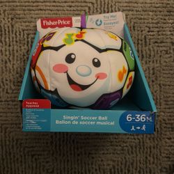 Singin Soccer Ball -fisher Price 