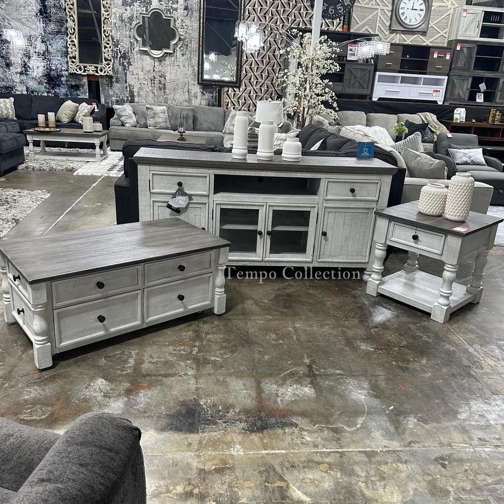 Table Set, TV Stand, Coffee Table, End Table