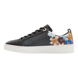 Ted Baker London Alison Leather Lace-Up Floral Sneakers
