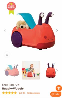 Buggly Wuggly Snail Ride-on